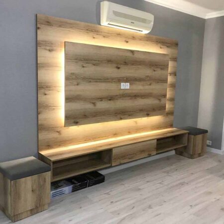 Стінка для телевізора з підсвіткою